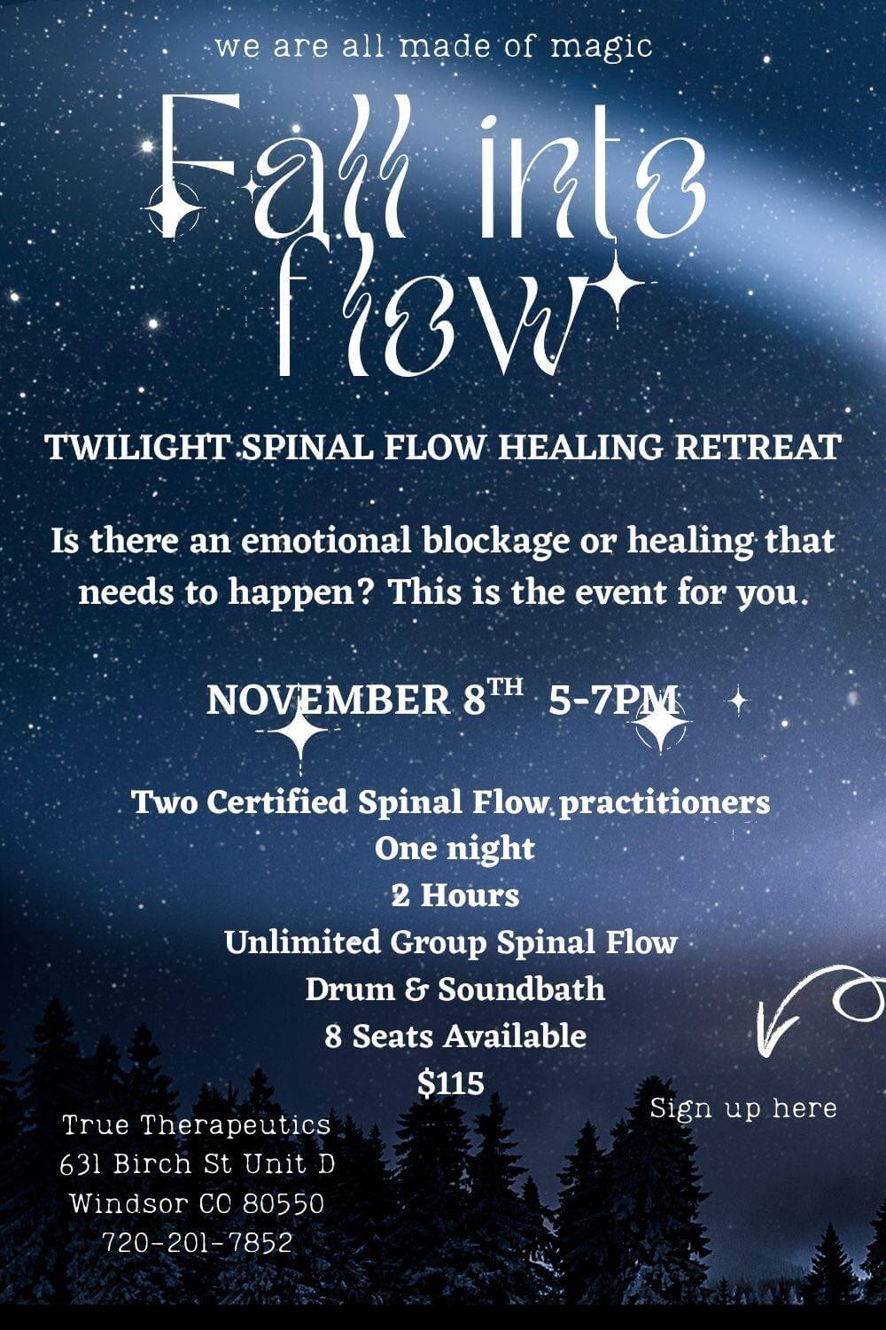 FALL INTO FLOW